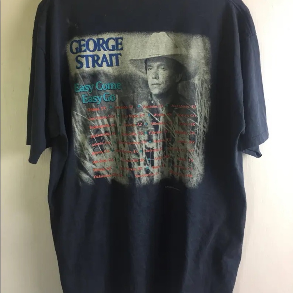 Vintage 1994 George Strait T Shirt size : L #concert #tshirt